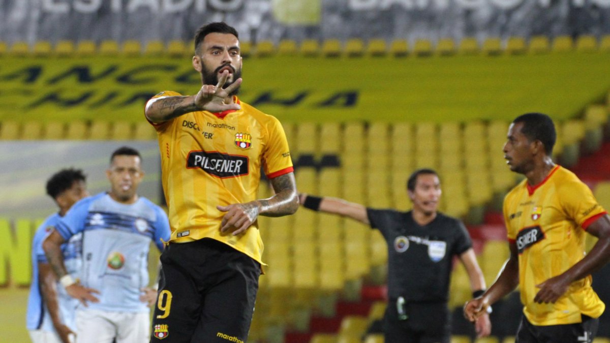 Gonzalo Mastriani hizo un nuevo gol en Barcelona.