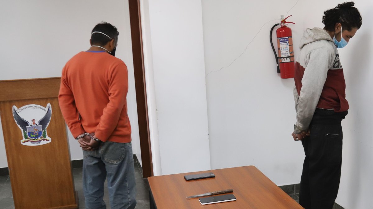 Los detenidos no registran antecedentes penales.