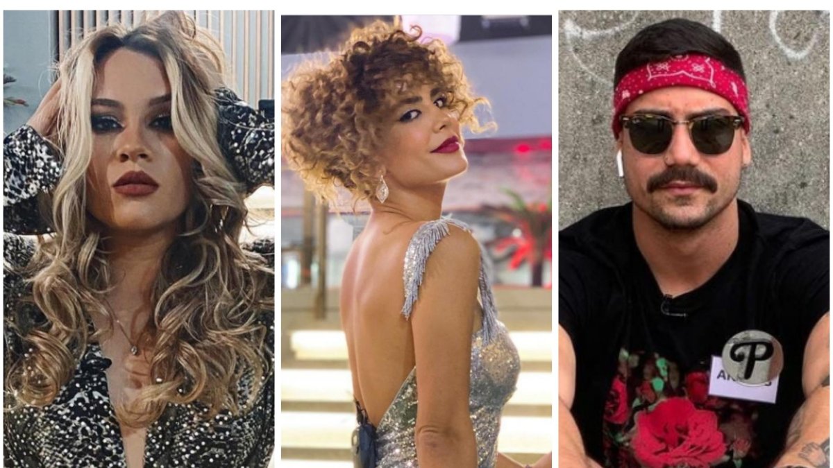 Amor Carlín, Mare Cevallos y Andrés Salvatierra.