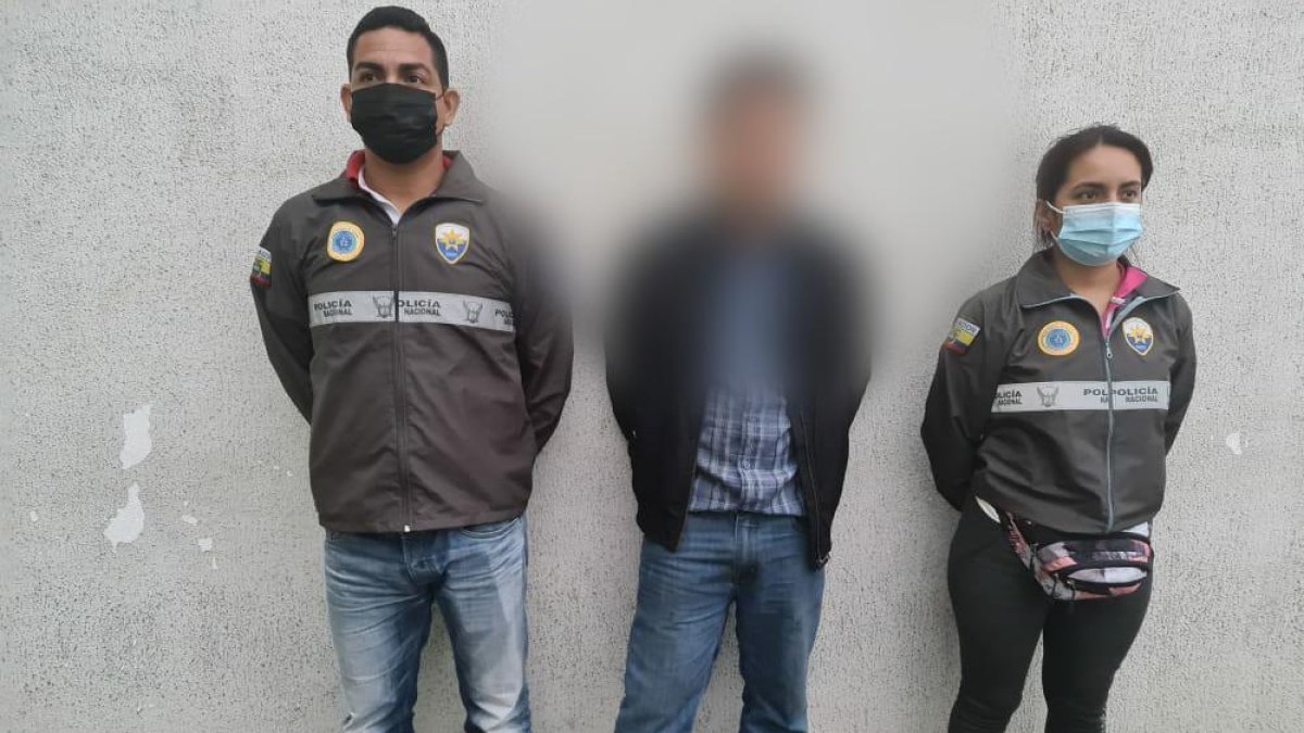 El presunto violador fue capturado en el sector de Mapasingue, en el norte de Guayaquil.
