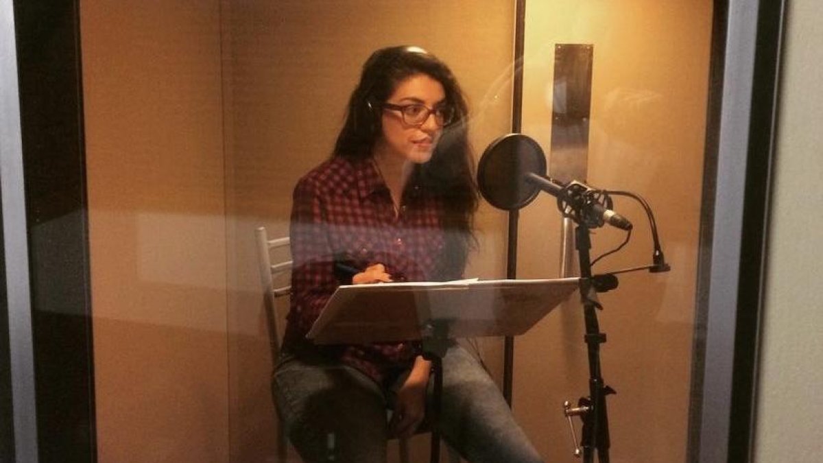 Ximena Viver
lleva cinco años
en Argentina, dedicada al doblaje. Hoy está nominada
a un premio internacional.