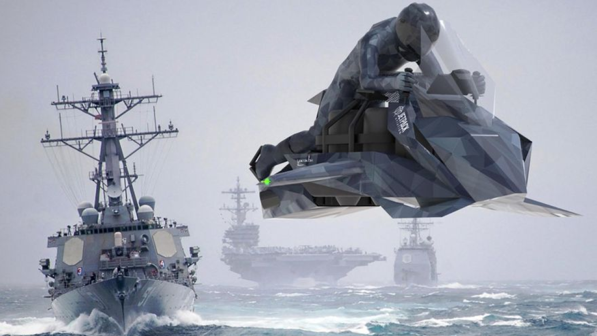 The Speeder: prueban con éxito el prototipo de la primera moto voladora pilotada del mundo.