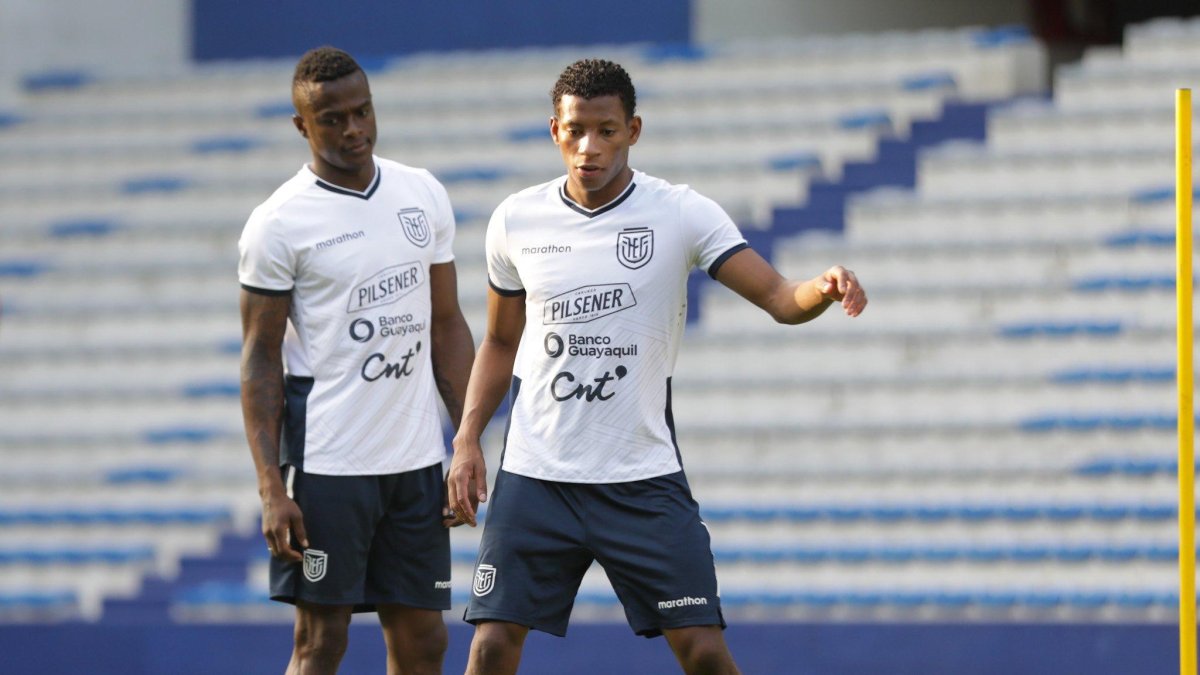 Gonzalo Plata y Tin Angulo jugadores de la Tricolor.