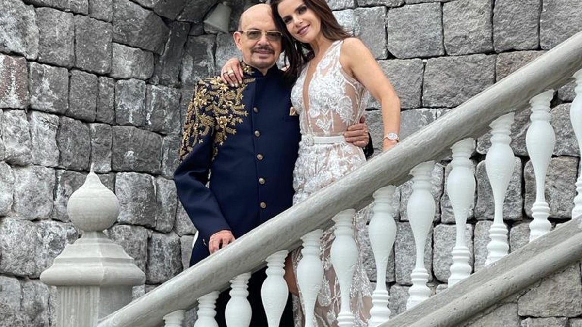 A la boda asistieron solo familiares y amigos cercanos de la pareja.