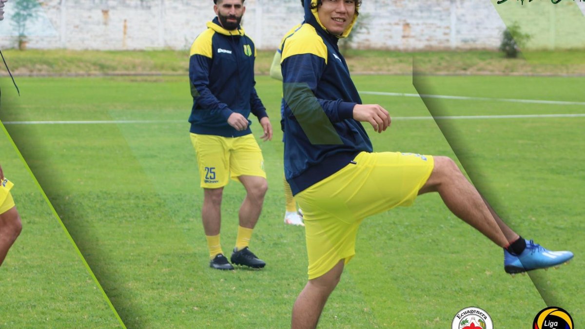 El primer entrenamientos del Gualaceo SC en Paute.
