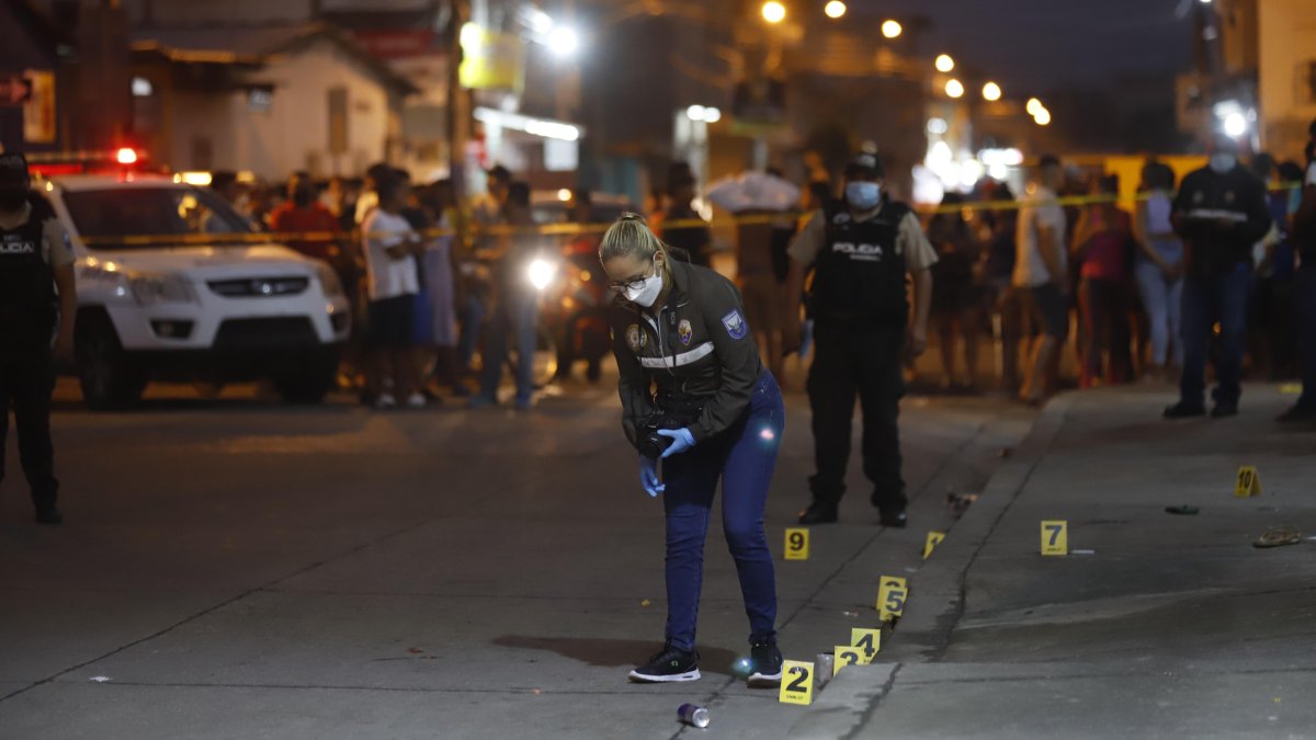 La mayor cantidad de muertes violentas se ha registrado en la denominada Zona 8, conformada por Guayaquil, Samborondón y Durán.