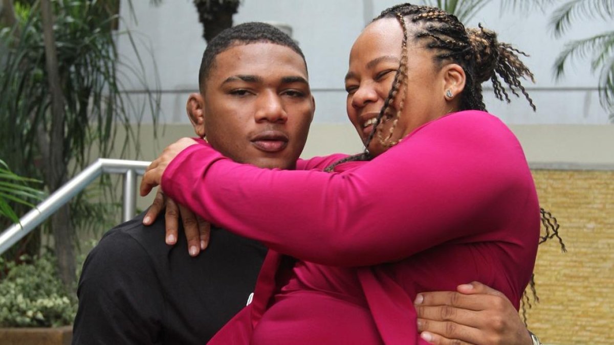 Michael Morales y su madre, una relación de amor y admiración.