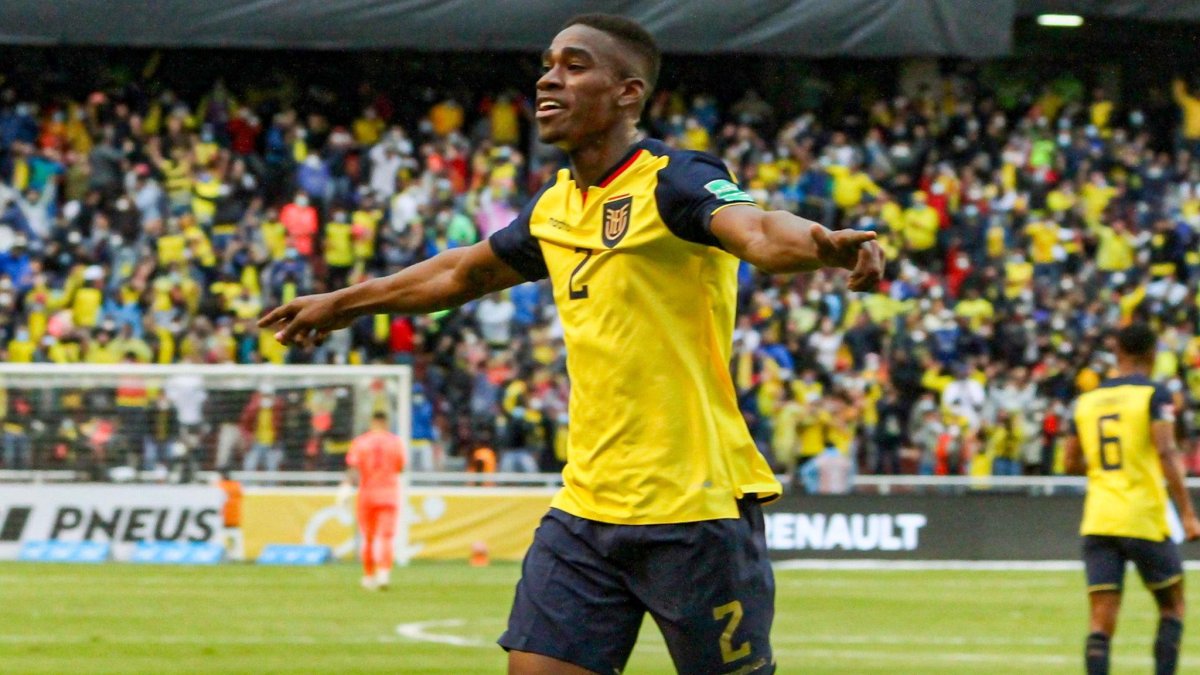 Félix Torres, el hombre del gol ante Brasil.