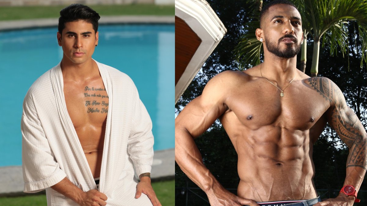 Fercho Gómez y Juan Del Valle son modelos y chicos reality.