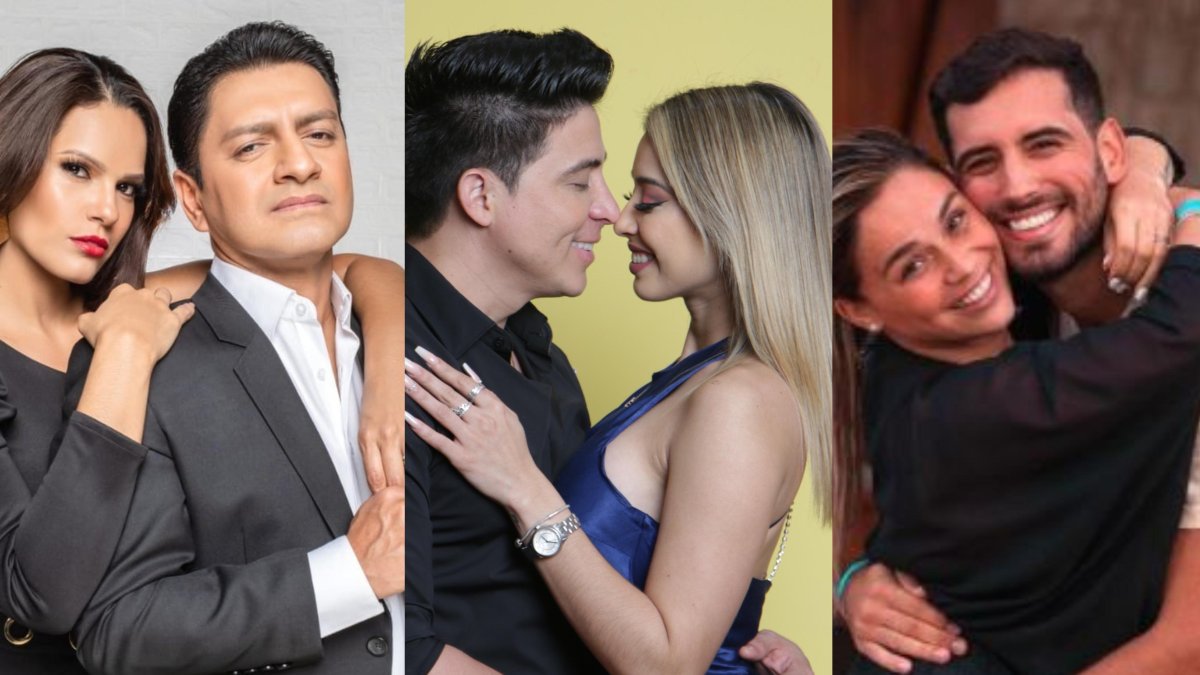 Cecilia Cascante y Martín Calle, Don Day y Elizabeth Cader, Fernanda Gallardo y Ricardo Blanco.