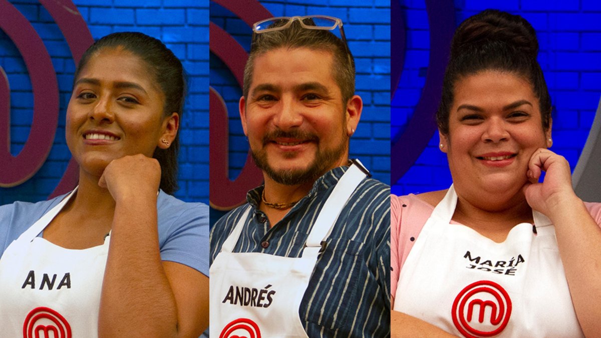 Ana, Andrés y María José, son los concursantes que llegaron a la final.