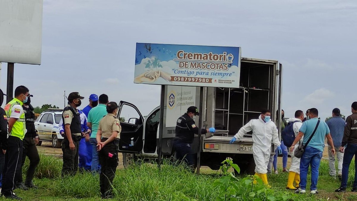 El cuerpo fue encontrado en el sector La Poza en Manta