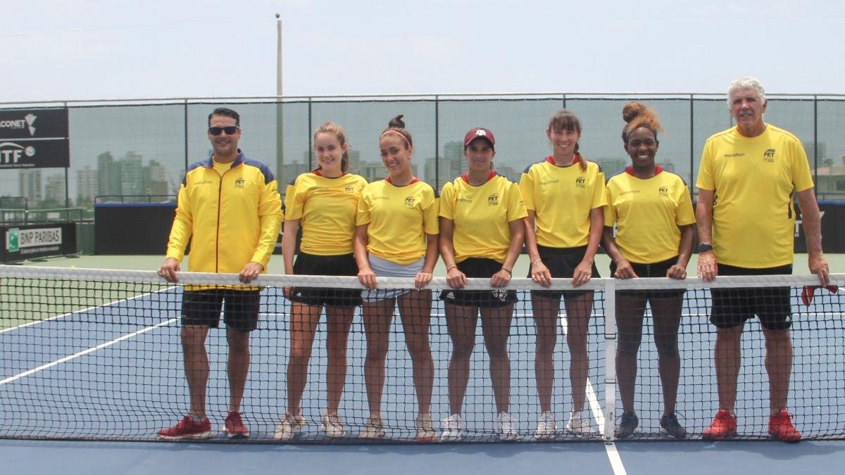 La selección de Ecuador se alista para el debut en el torneo Billie Jean King Cup Grupo I América.
