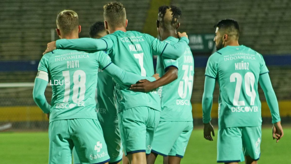 Toda la alegría de Liga de Quito en Copa Sudamericana.