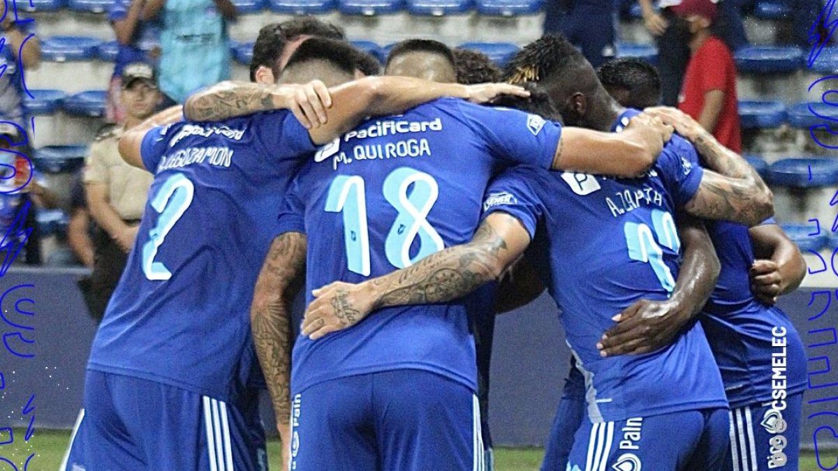 Emelec listo para su debut en casa en Copa Libertadores.