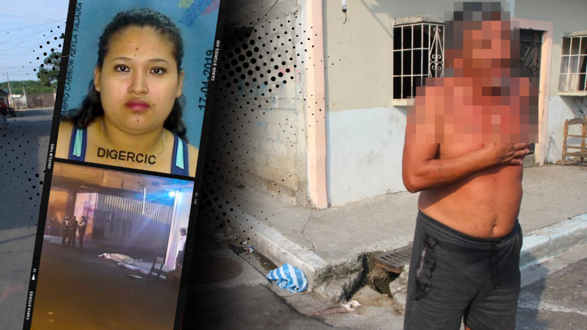 Entre lágrimas, el padre de Keyla Yajaira Carpio Carrión, contó como la mataron.