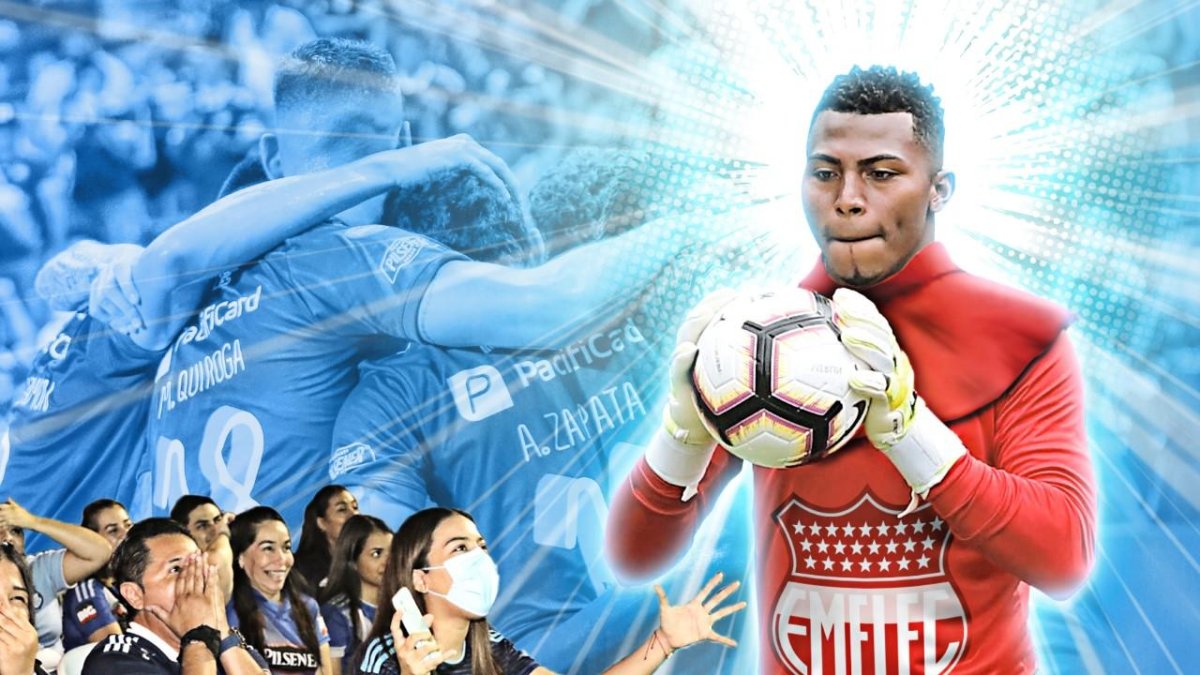 Pedro Ortiz figura de Emelec ante Mineiro en Copa Libertadores.