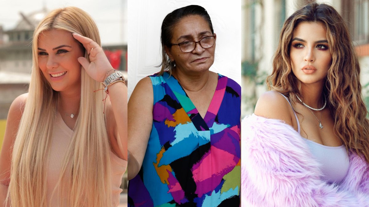 Carolina Jaume, Amparo Guillén y Dayanara.