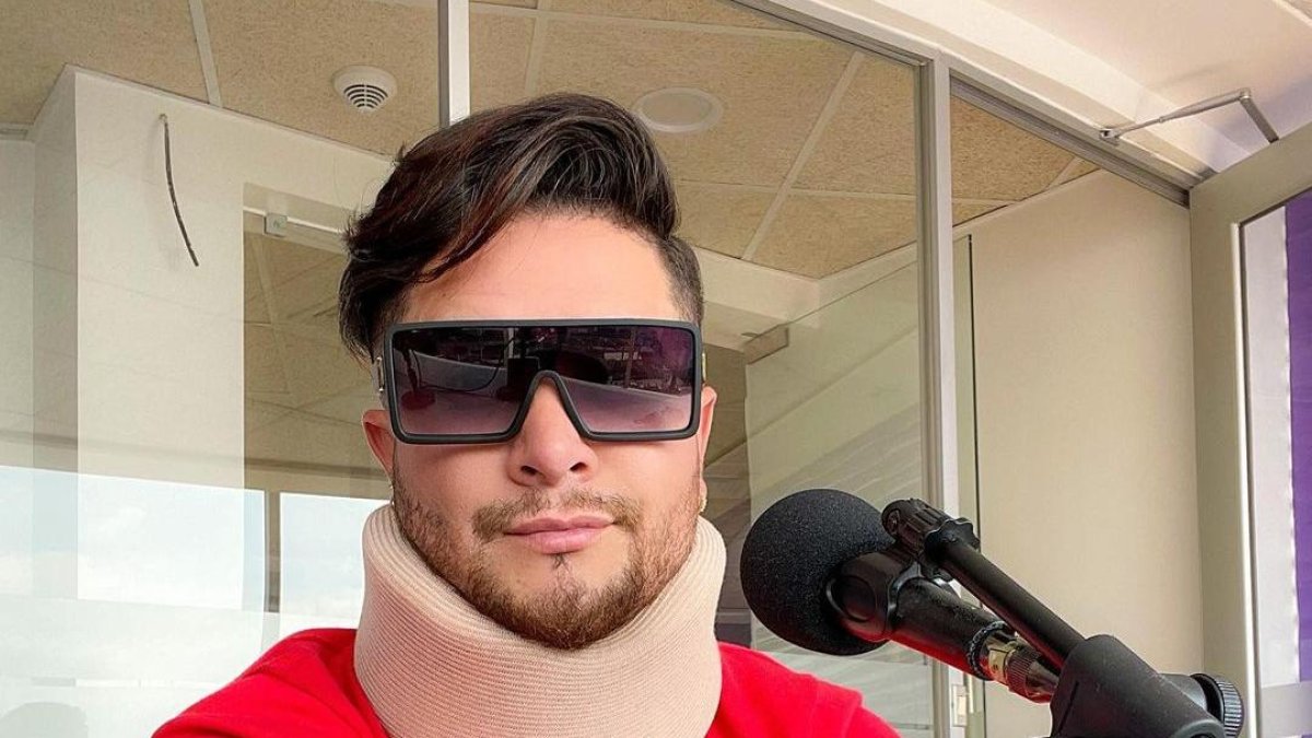 Jorge en su programa radial en 'La Otra'.