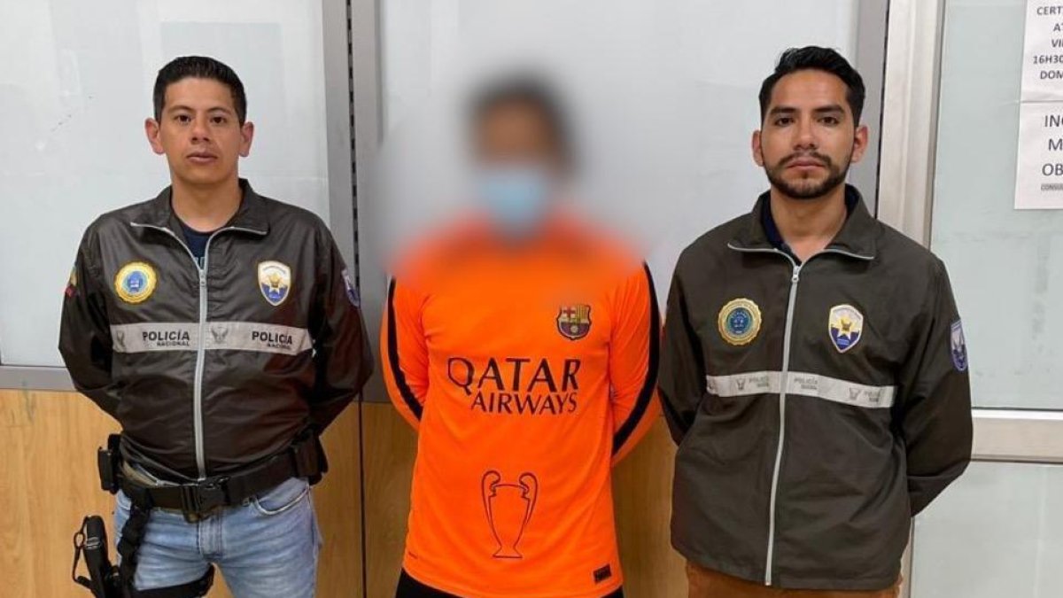 El sospechoso fue trasladado a la Unidad Judicial Norte a la espera de la audiencia de formulación de cargos.