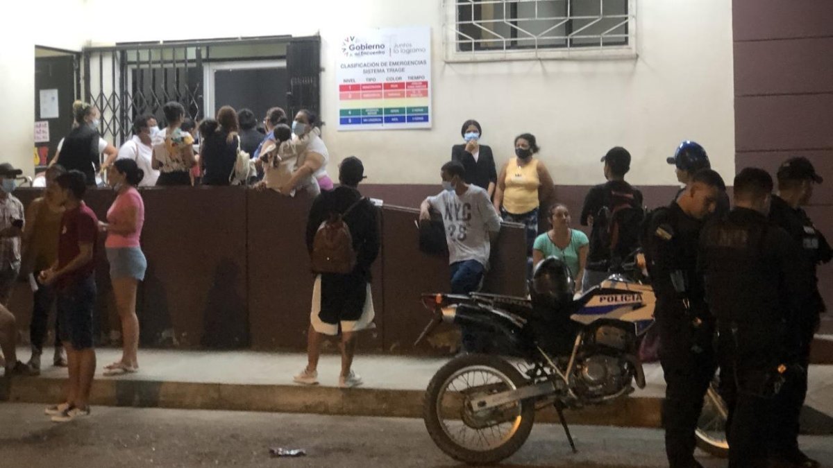 El sospechoso de robo que resultó herido fue llevado a una casa de salud de Babahoyo.