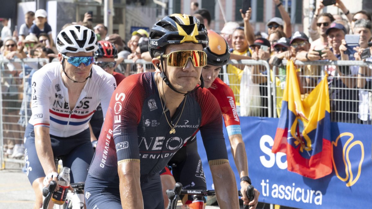 Richard Carapaz será el líder del equipo británico Ineos Grenadiers en la Vuelta a España.