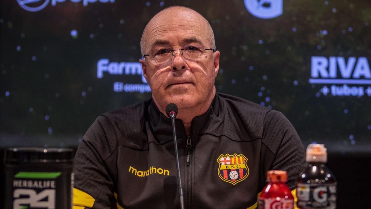 Jorge Célico entrenador de Barcelona.