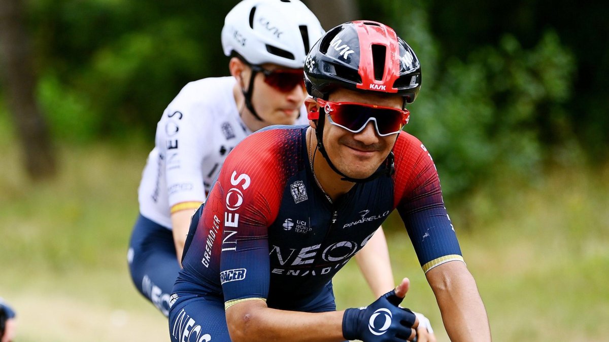 El ciclista ecuatoriano sigue siendo el mejor Latino de la competencia.