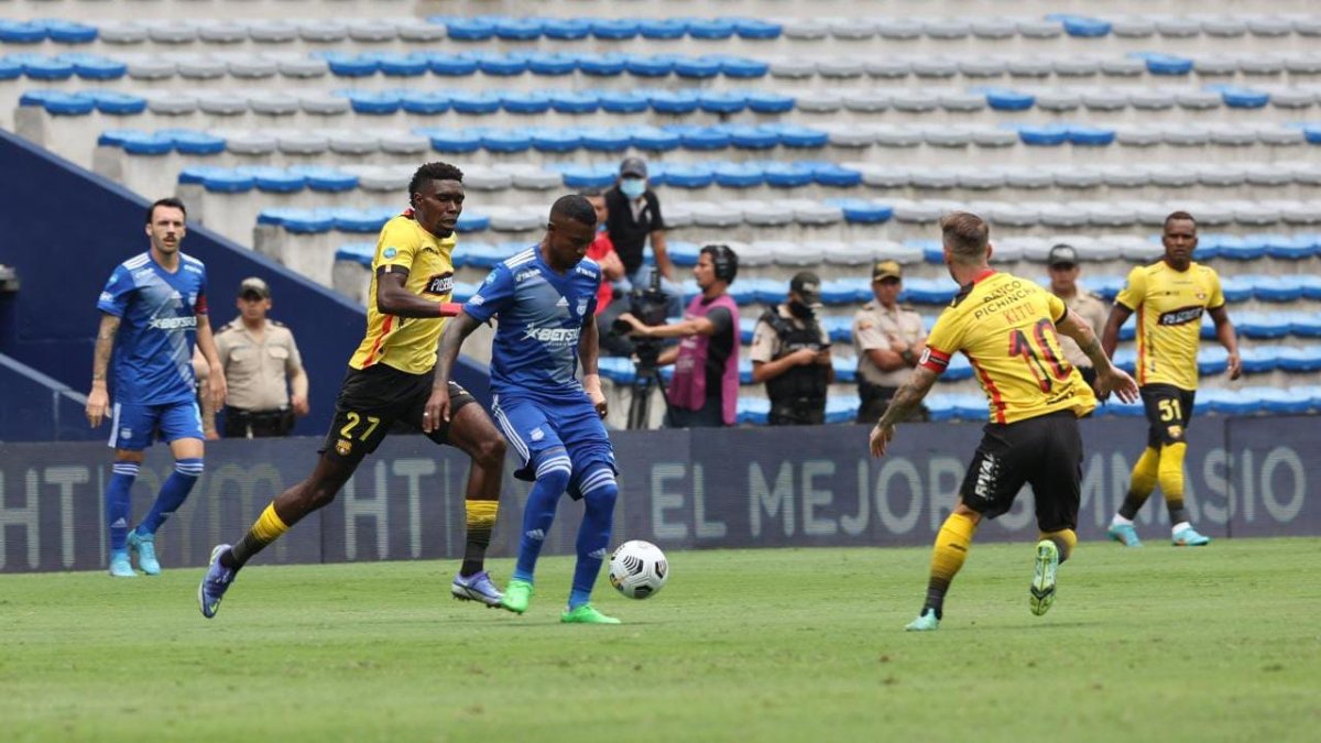 Emelec vs. Barcelona: El partido está empatado 1-1