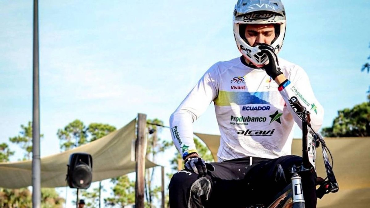 Alfredo Campo está listo para retomar las competencias de la Copa del Mundo de BMX.  En Colombia dará pelea por el primer lugar.