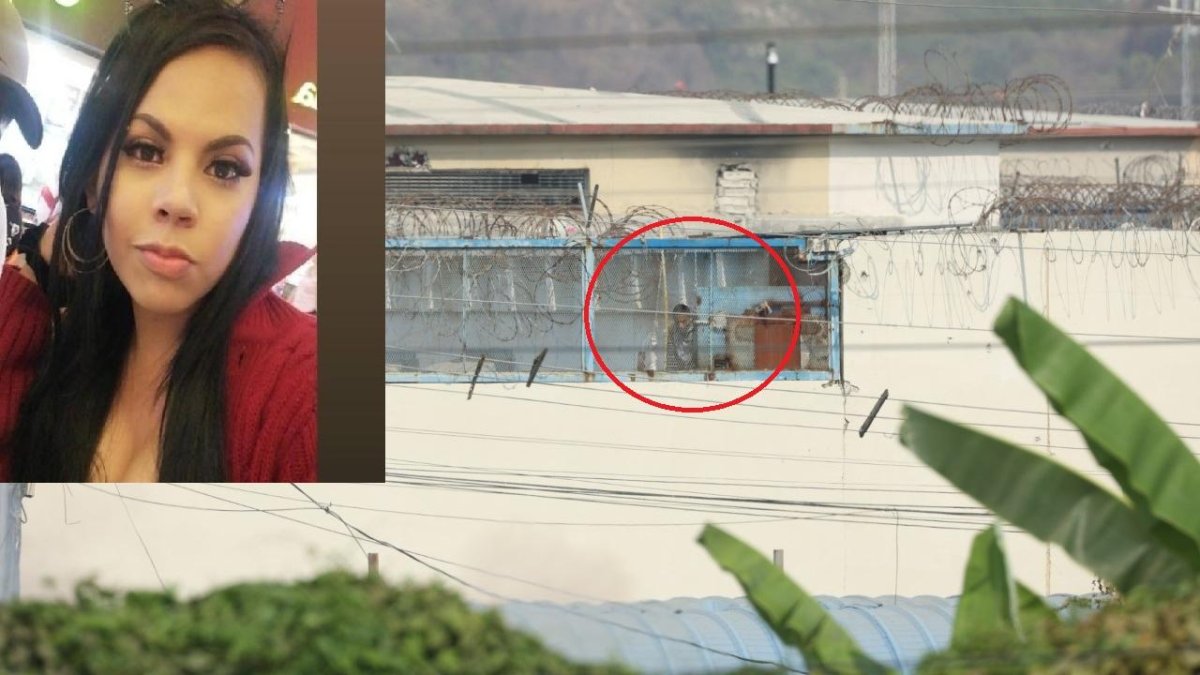 La mujer trans Miley Barzola resultó herida durante los enfrentamientos en la Peni (círculo), el miércoles 5 de octubre.