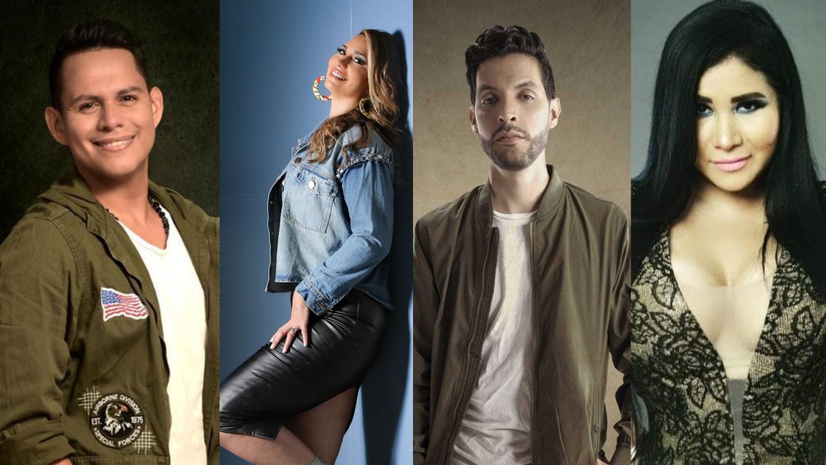 Jhonatan Luna, Vivi Parra, Sergio Vivar, Itaty Esmerlada.