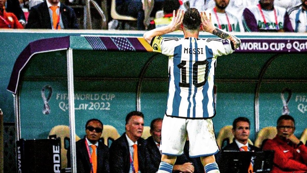 En el Mundial de Catar, Messi ha sido un defensor de sus compañeros.