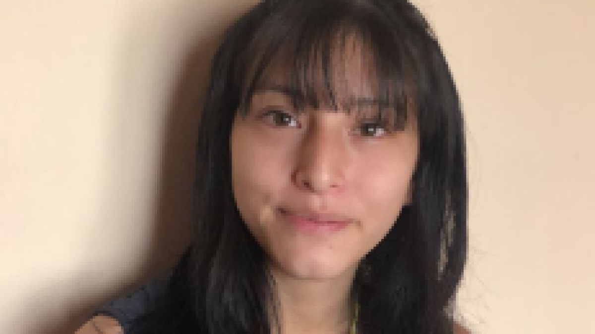 Shirley Lizbeth Chafla Vintimilla se extravió el pasado 3 de septiembre.