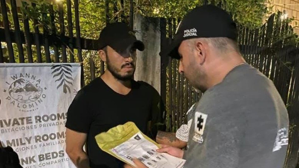 Germán Cáceres trabajaba como bartender en un negocio de Palomino, en Colombia.