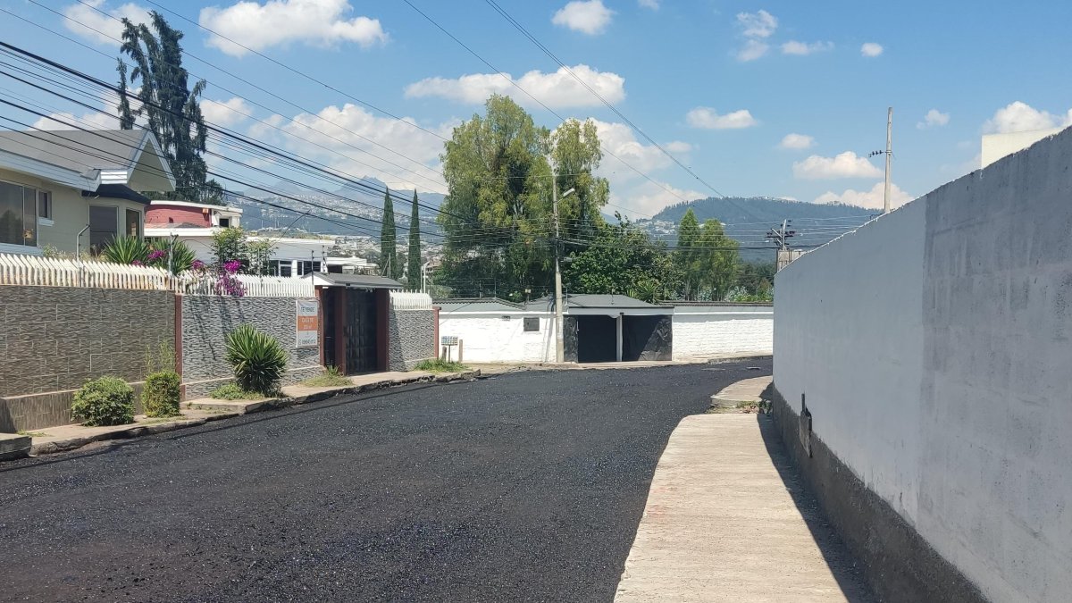 En este sector residencial ocurrió el hecho delictivo.