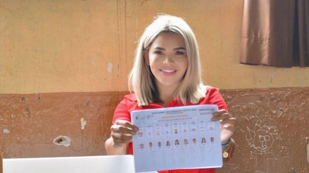 La aspirante a la Alcaldía del cantón guayasense obtuvo el 41,76 % de los votos.