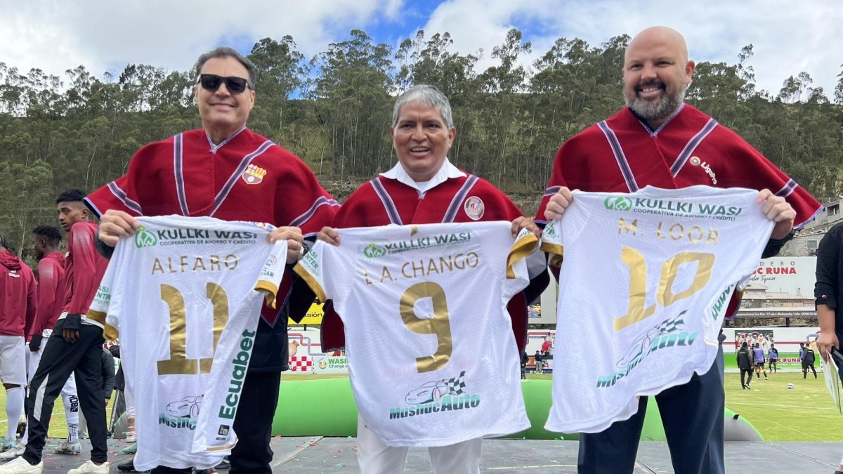 Chango aquí podría tener su contendor: Carlos Alfaro Moreno o Miguel Ángel Loor.