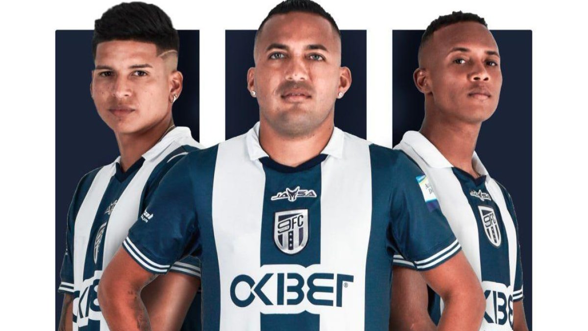 El uniforme titular de 9 de Octubre para la temporada 2023.