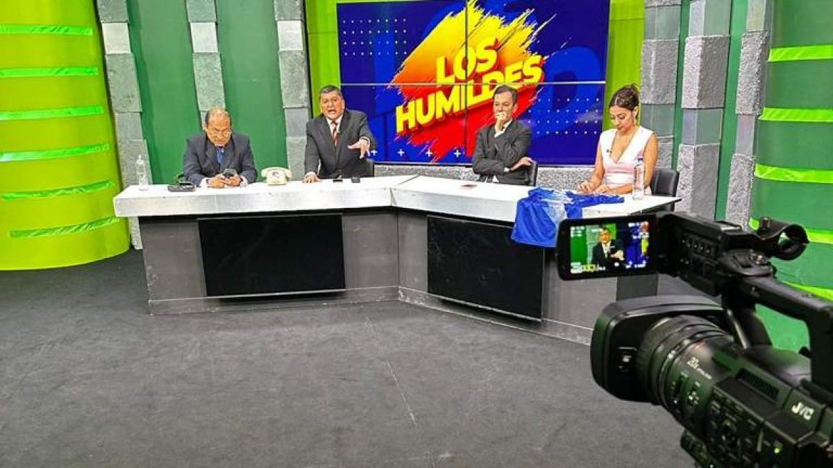 Ufredo Borbor estaba en vivo y en directo en el sismo junto a Daniela Veloz, Roberto Bonafont y Wachito Sánchez.