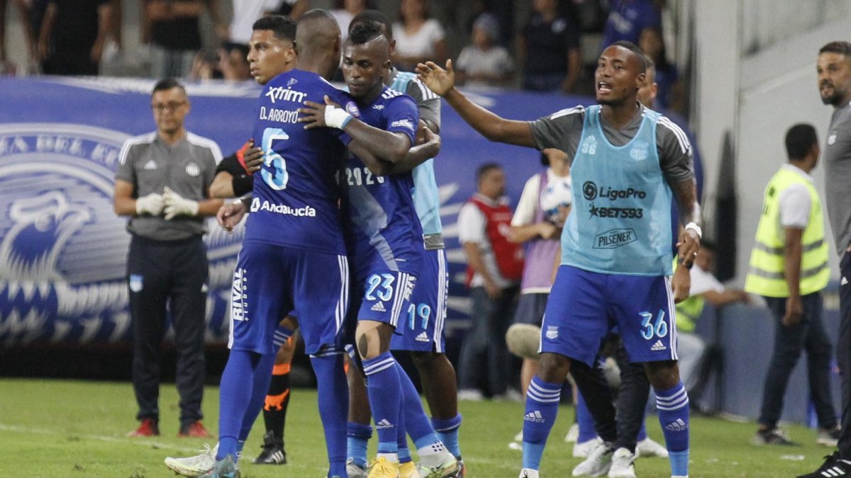 Miller Bolaños es el goleador de Emelec y LigaPro con tres anotaciones.