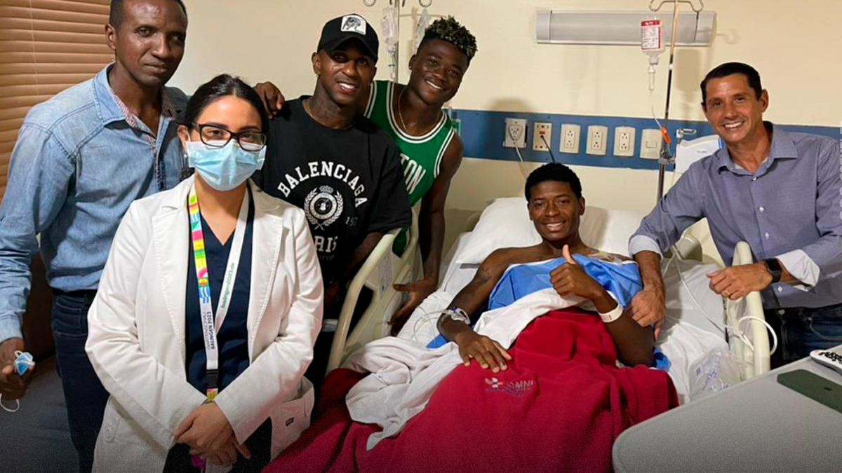 Jackson Rodríguez destacó que sus compañeros de equipo le han brindado su apoyo.