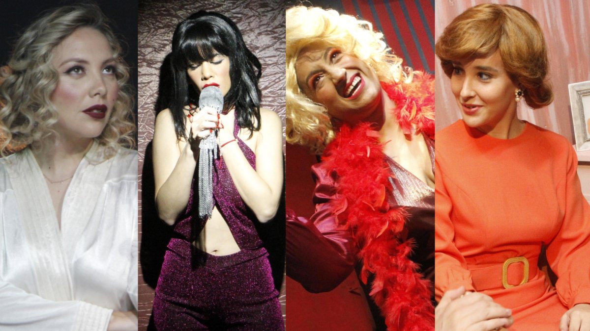 Actrices ecuatorianas personificaron a: Marilyn Monroe, Selena Quintanilla, Celia Cruz y Lady Di.