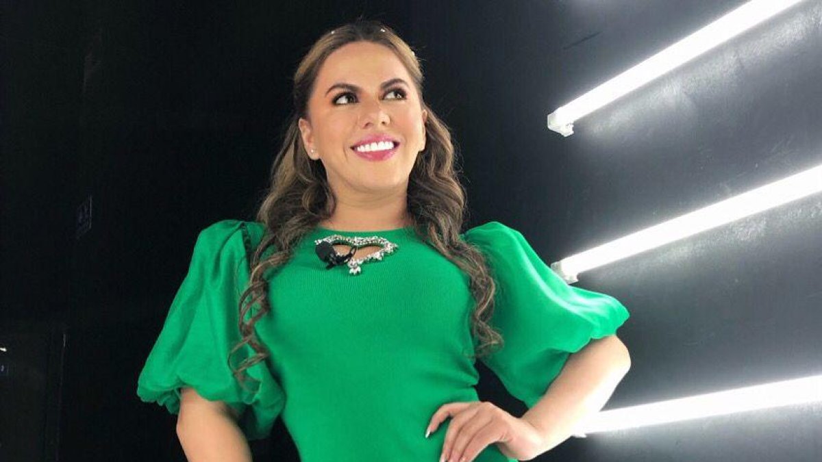 Raisa Prado tiene un año como presentadora de farándula quiteña