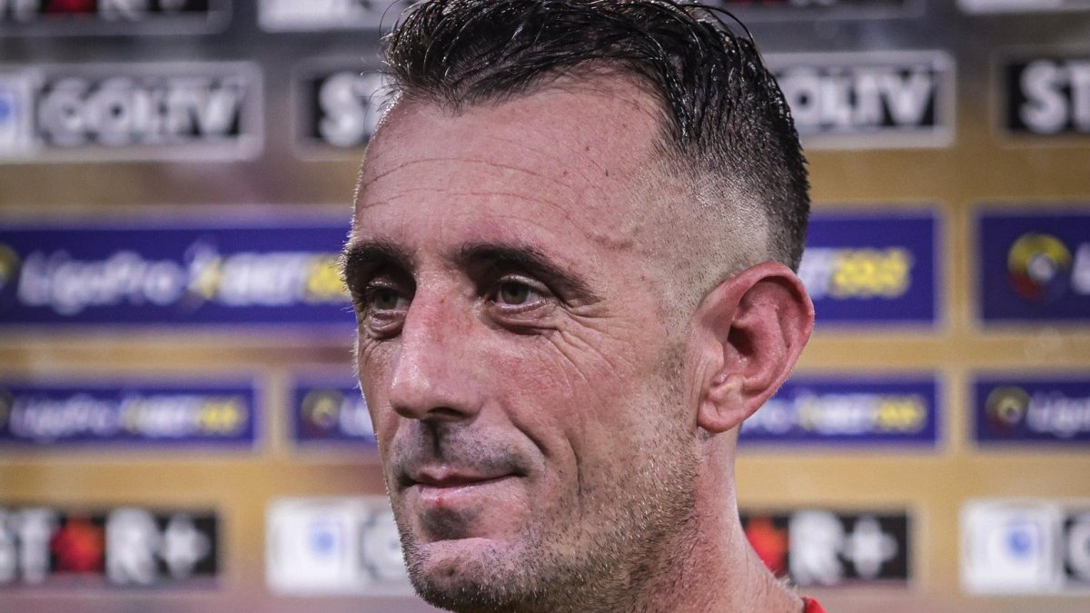 Damián Díaz se pegó un partidazo e hizo tres goles.