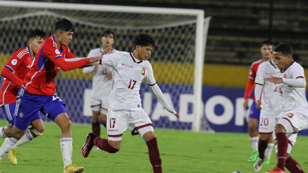 El triunfo de Venezuela ante Chile le dejó como principal opcionado al cuarto cupo al Mundial sub-17.