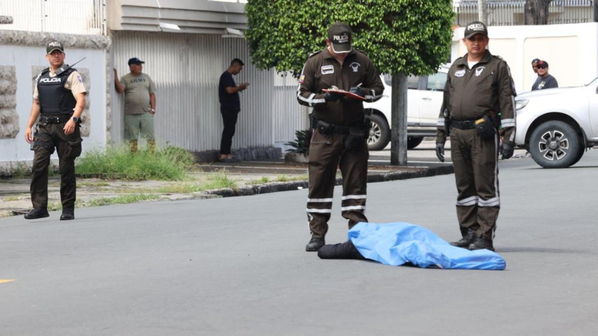 El presunto delincuente fue abatido en las calles 6 de Marzo y Francisco Segura.