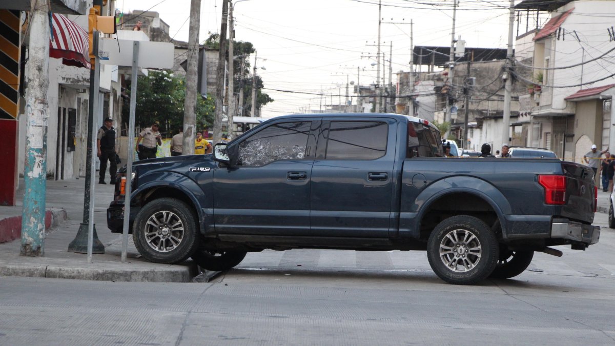 El ciudadano se movilizaba en una camioneta blindada.