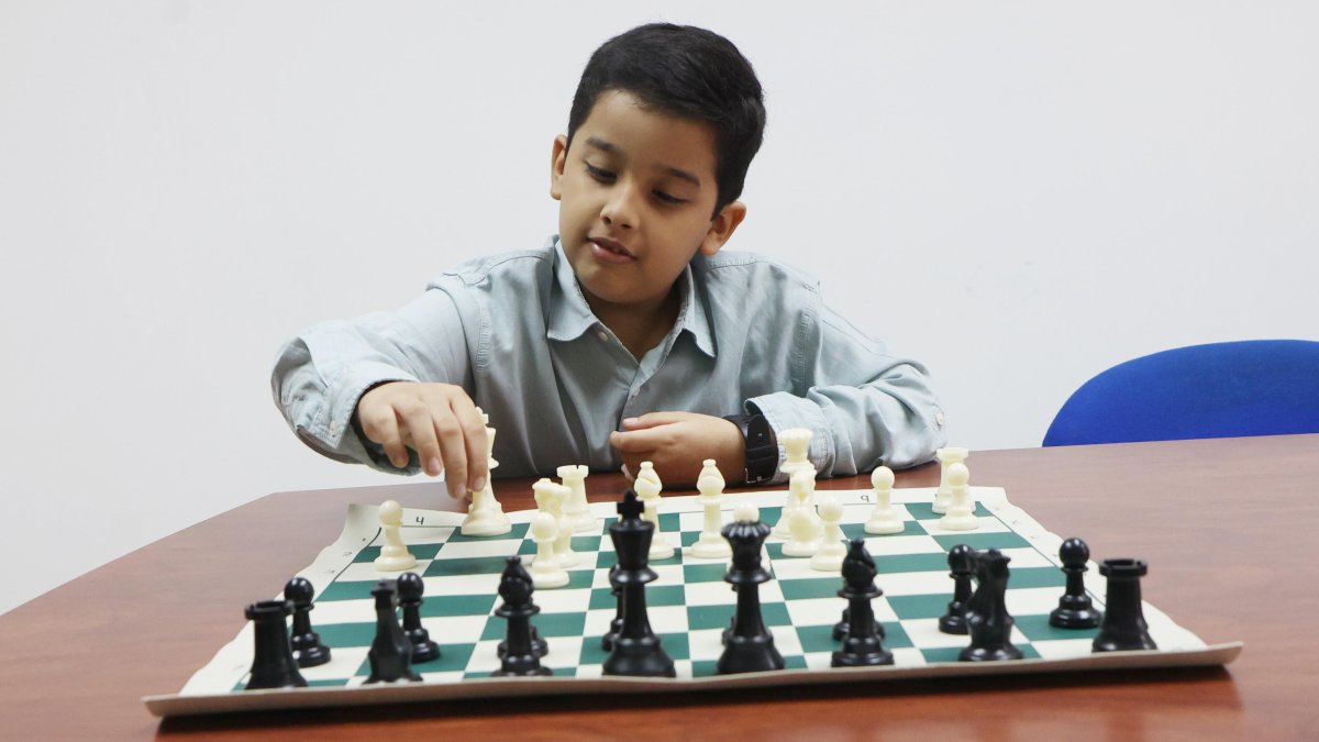 Bruno Banchón, un niño que representará a Ecuador en Estados Unidos.