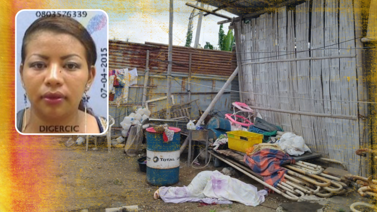 Jenny Sánchez fue asesinada en el patio de su casa, donde intentó refugiarse de sus verdugos.